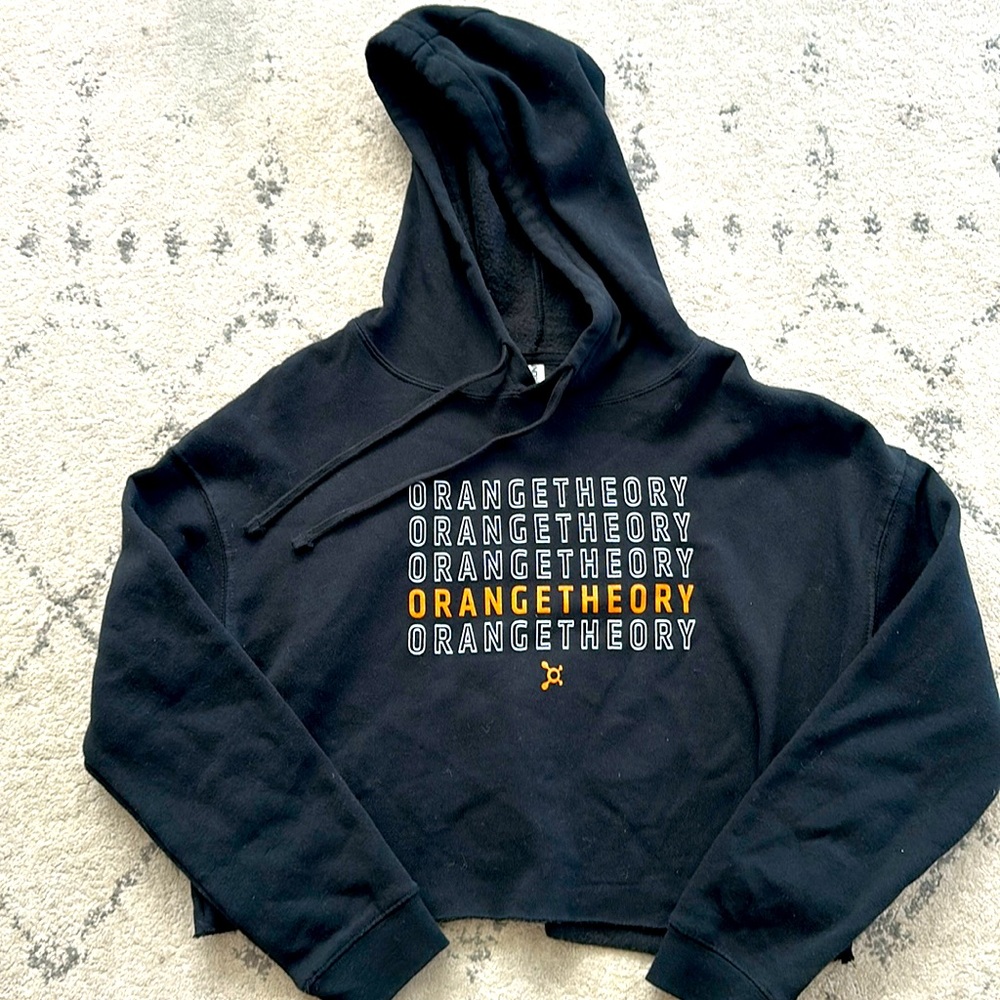 Orangetheory crop sweatshirt